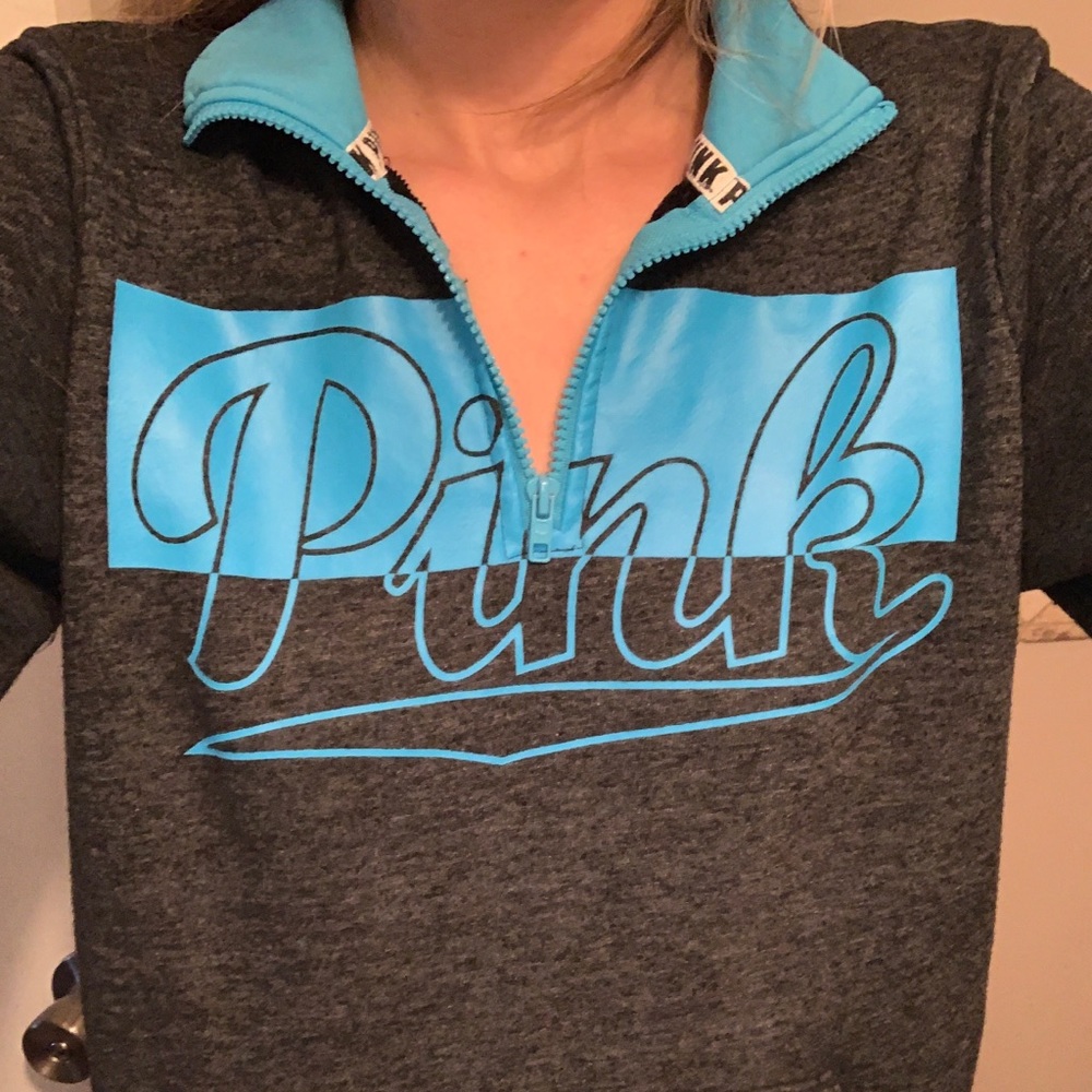 Victoria Secret Pink Quarter Zip Up